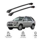 KIA SPORTAGE 2004-2010 TRX1 Thunder Carrier Barres transversales pour galerie de toit de voiture, 2 barres